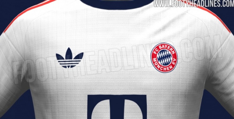 开云官网-近年最佳客场球衣！拜仁26-27赛季客场球衣谍照：复古风设计理念