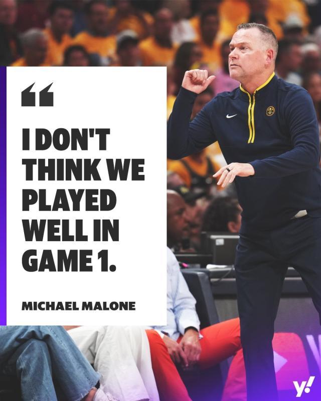 掘金主帅：媒体说总决赛结束了？我让球员别看电视